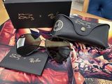 sluneční brýle Ray-Ban Aviator Reverse x Lenny Kravitz RBR0101S 002/GR